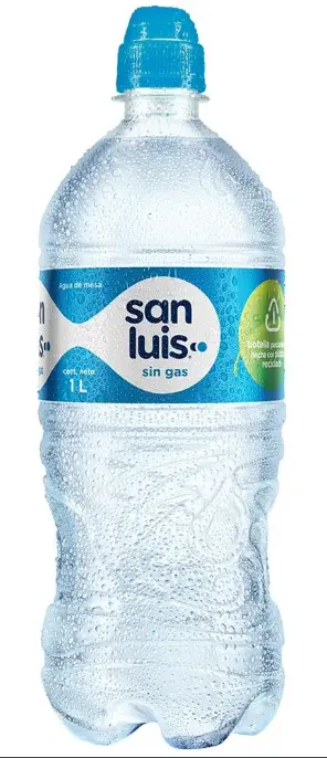 Agua san luis chupon 1lt