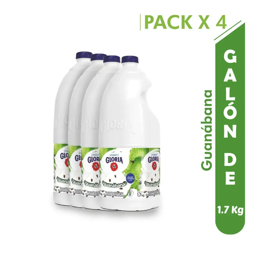 Yogurt Gloria guanábana 1.7kg