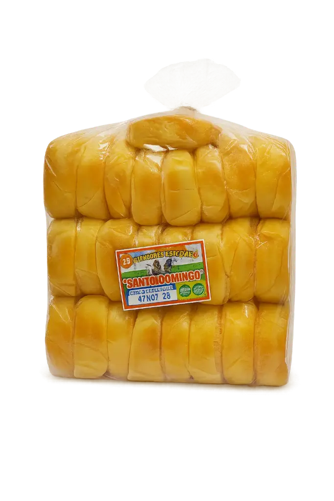 Alfajor santo domingo x paq 25 uni