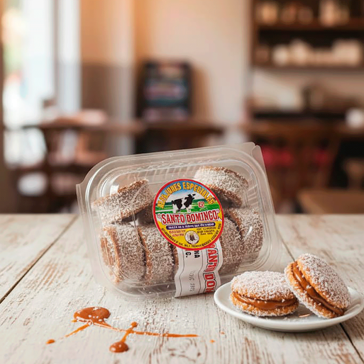 Alfajores especiales taper Santo domingo 