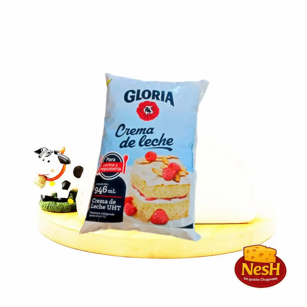 Crema de leche Gloria 940ml