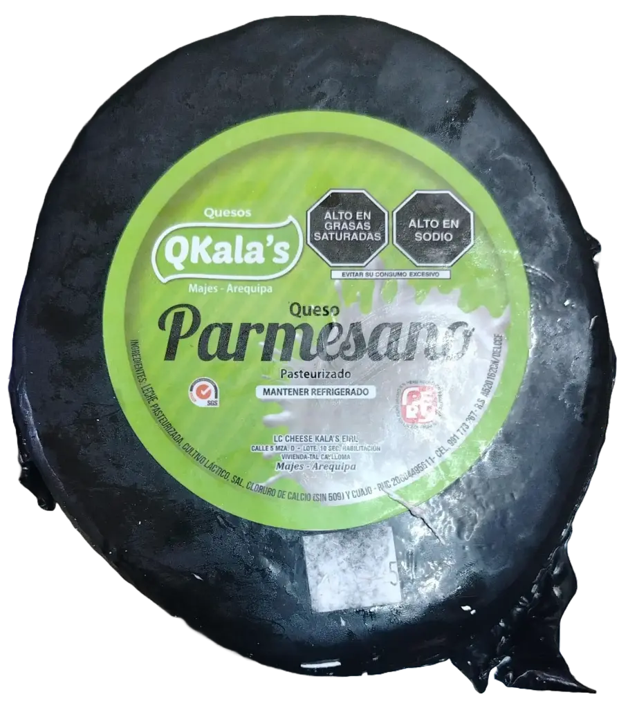 Queso parmesano molde negro Qkala's 