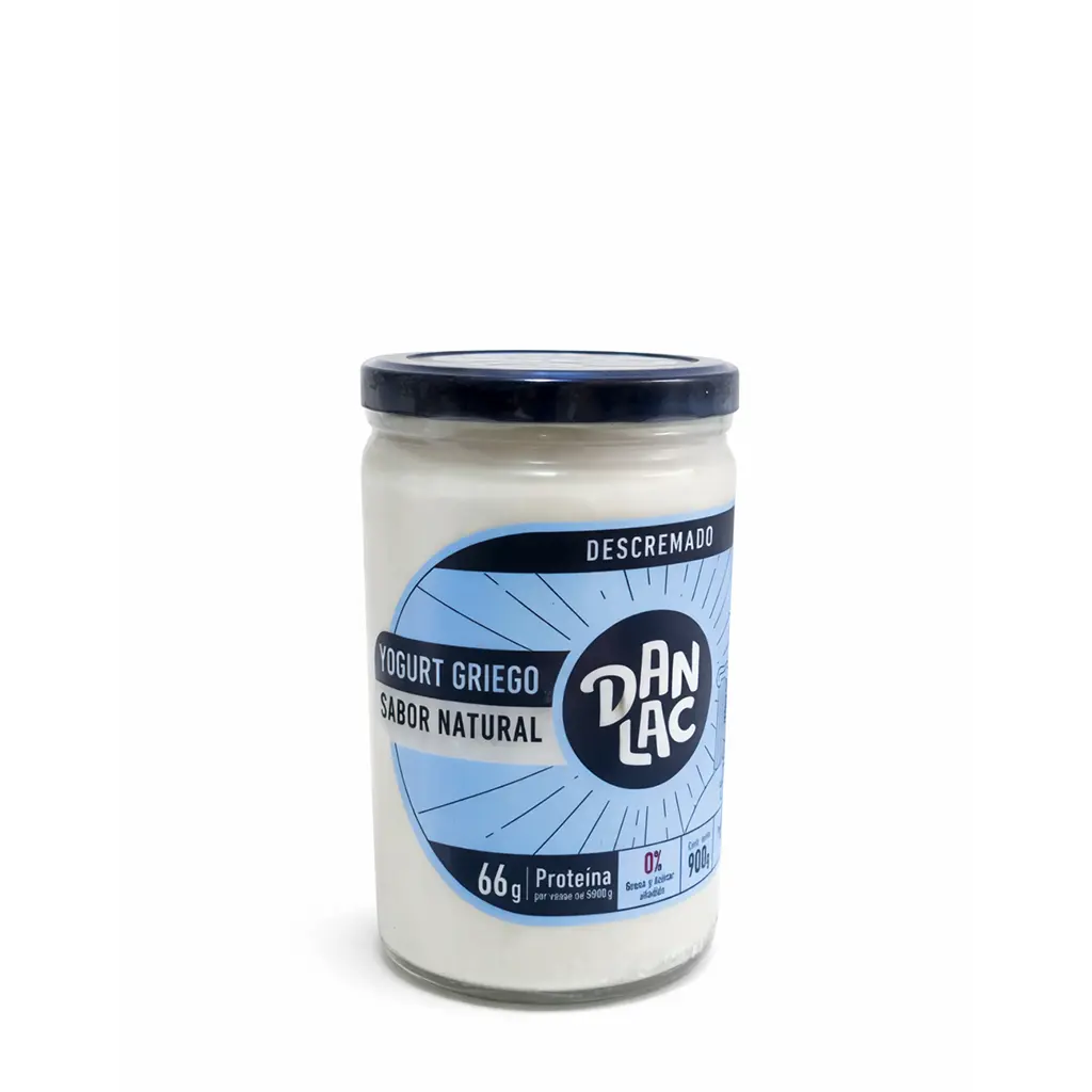 Yogurt Griego sabor natural danlac 900gr