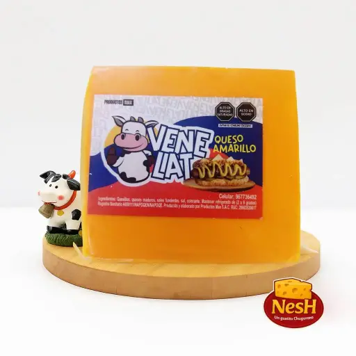 Queso amarillo 1/2 kg