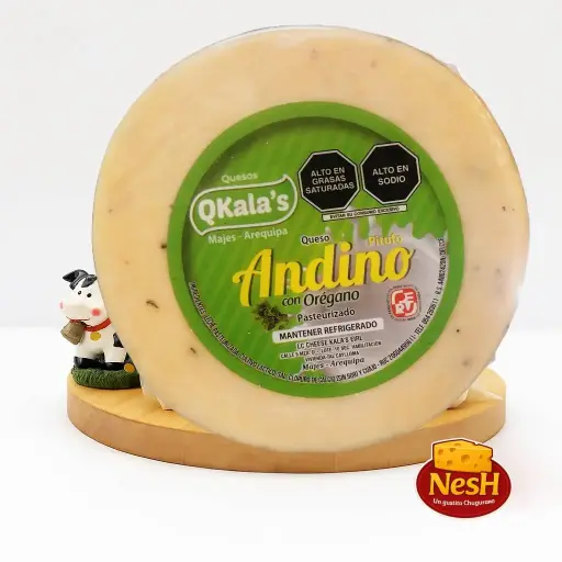 Queso andino con oregano