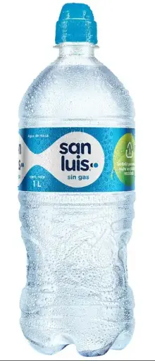 Agua san luis chupon 1lt
