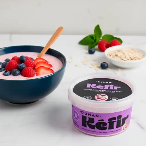 GRIEGO KEFIR DESLACTOSADO FRUTOS DEL BOSQUE 500GR